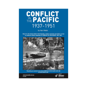 Conflict in the Pacific by Ken Web